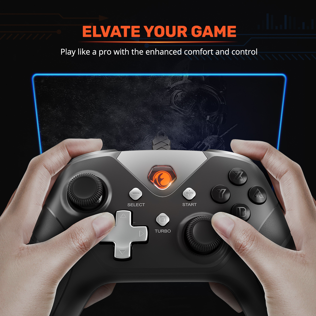 IFYOO XONE Wired Gaming Controller – Black – IFYOO Brand Official Website
